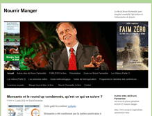 Tablet Screenshot of nourrir-manger.com